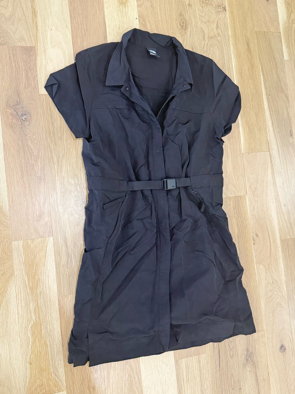 The North Face Black Belted Athletic Dress